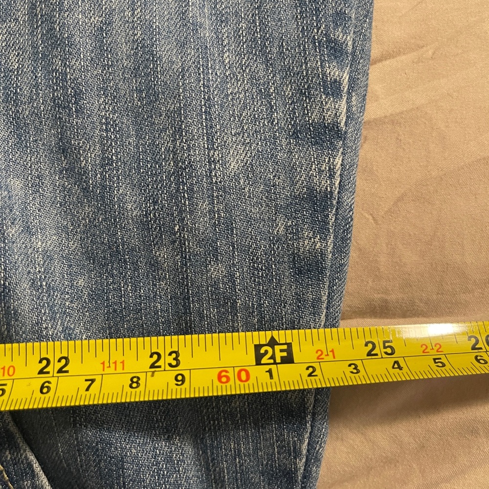 Fiore Jean Jacket Womens Size Small/Medium Blue Oversized Knee Length Denim - Picture 9 of 11